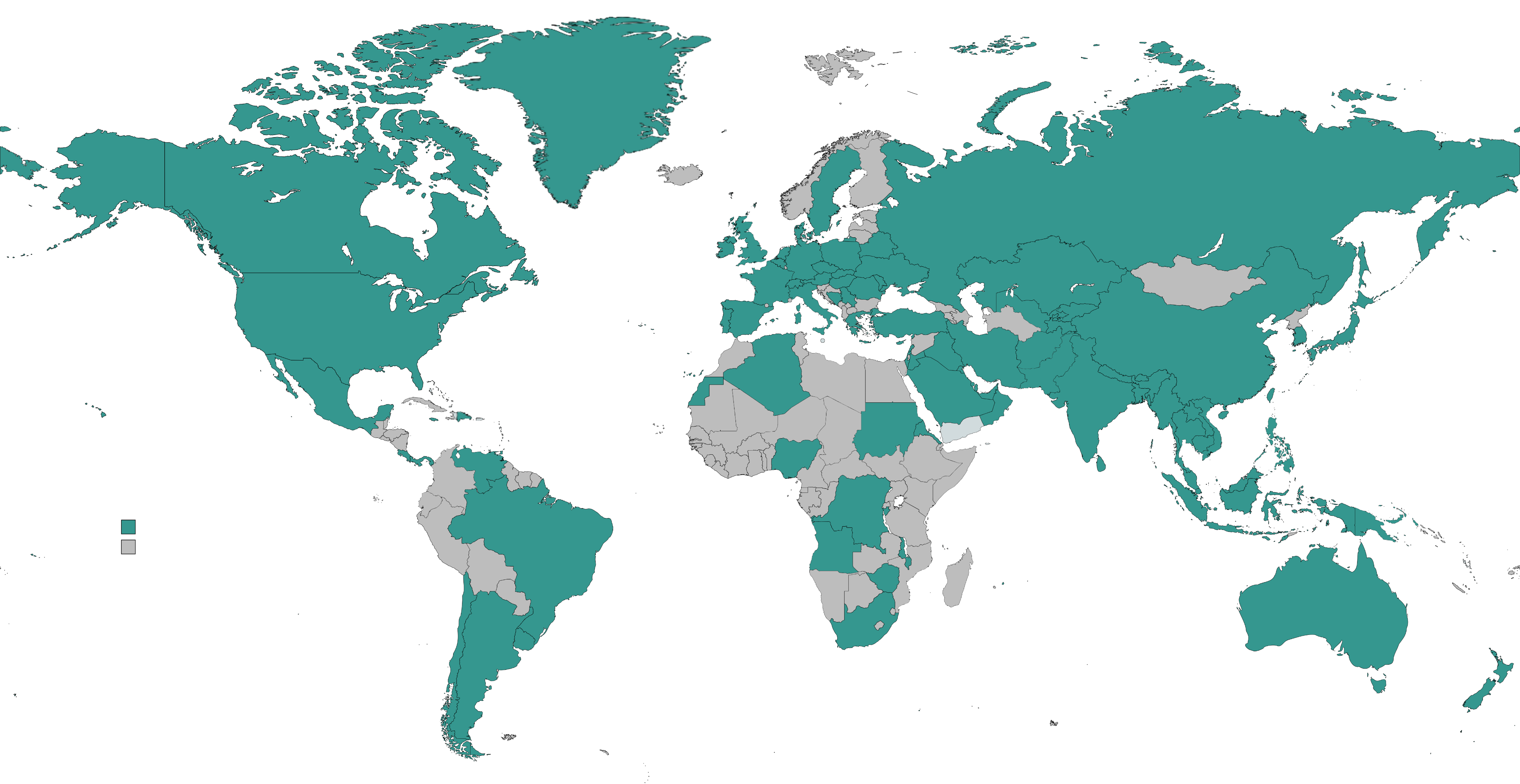 world map